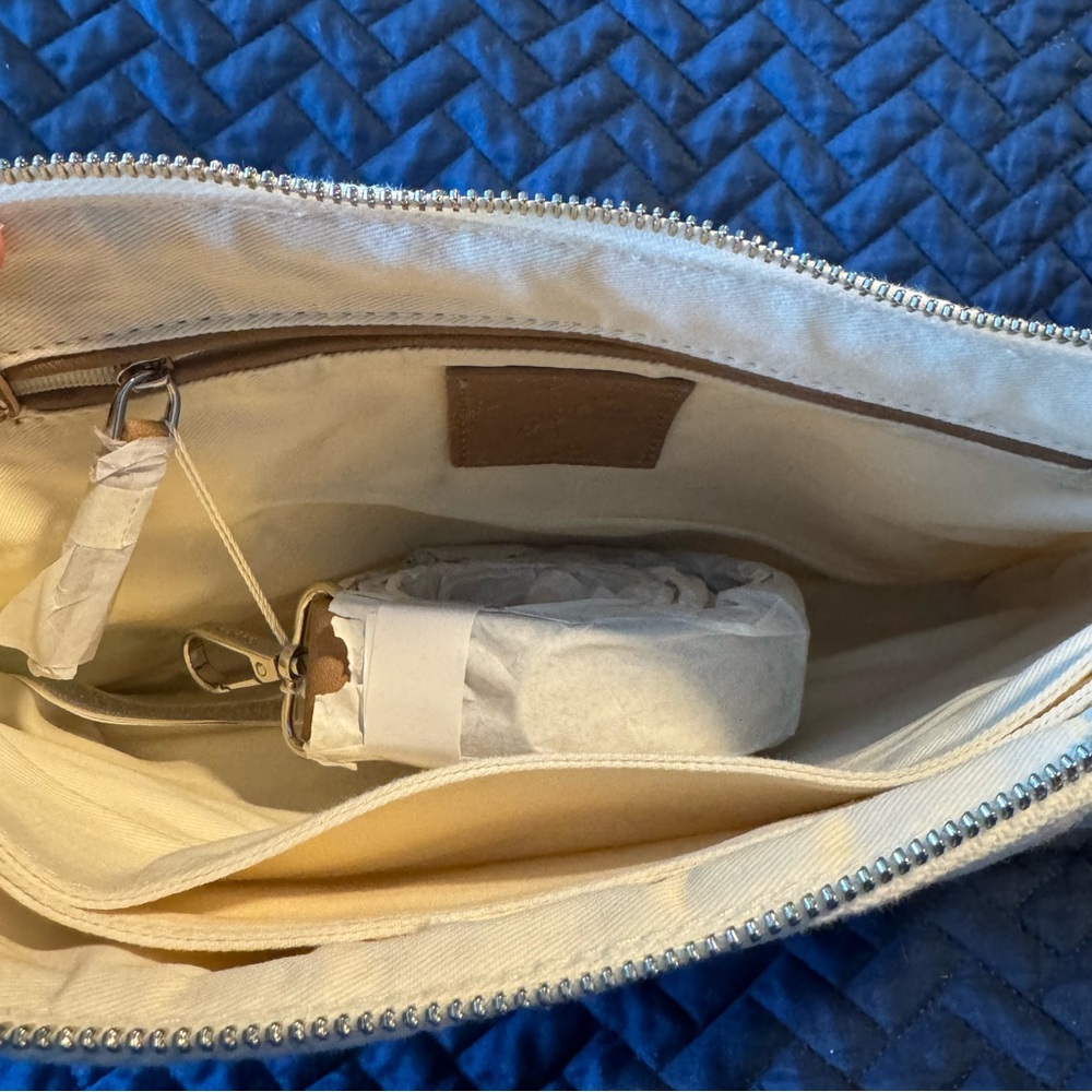 Desigual Cream and Blue Cosmetic Bag - Picture 2 of 5